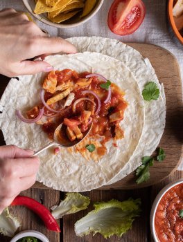 Salsa Messicana Rossa con Coriandolo - Mucho Gusto - 4