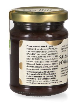 Salsa per Formaggi Bio - Cipolle Rosse - 2