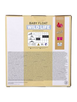 Salvagente con Mutandina in PVC Riciclabile - 1/2 anni - Wild Life - 5