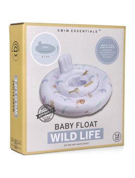 Salvagente con Mutandina in PVC Riciclabile - 1/2 anni - Wild Life - 3