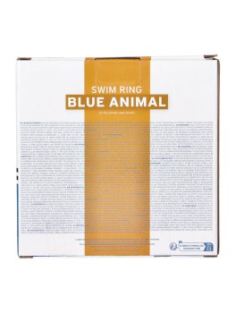 Salvagente Leopardo Blu in PVC Riciclabile - 4