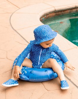 Salvagente Leopardo Blu in PVC Riciclabile - 7