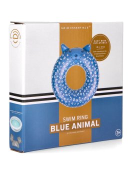 Salvagente Leopardo Blu in PVC Riciclabile - 2