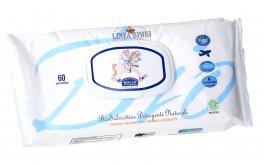 Salviettine Detergenti Naturali - 60 Salviette - 1