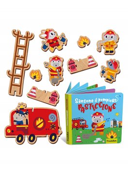 Sansone il Pompiere Pasticcione — Libro/Gioco - 3