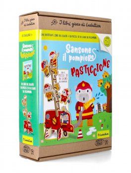 Sansone il Pompiere Pasticcione — Libro/Gioco - 1