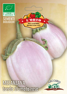 Sap205 - Melanzana Tonda Sfumata Rosa - 1