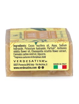 Sapone Bio Artigianale Canapa e Camomilla - 3