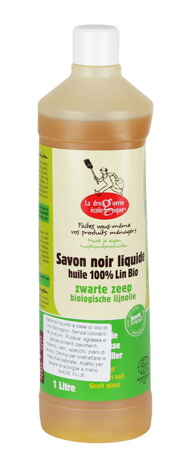 Sapone Liquido a Base di Olio di Lino - Savon Noir Liquide