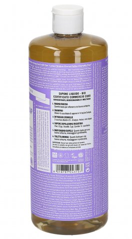 Sapone Liquido Lavanda Bio - Pure Castile Soap - 2