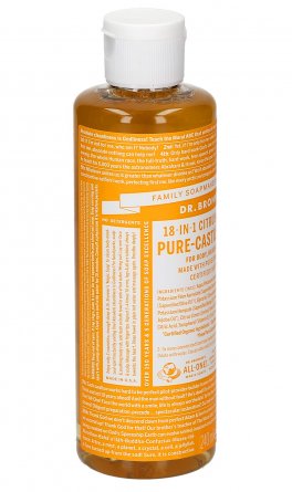 Sapone Liquido Limone e Arancio Bio - Citrus-Orange Pure Castile Soap - 3