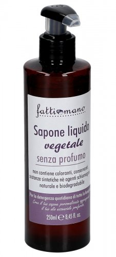Sapone Liquido Vegetale - Senza Profumo - 1