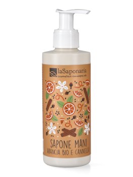 Sapone Mani Arancia Bio e Cannella - 1