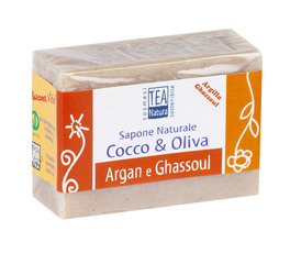 Sapone Naturale all'Olio di Cocco & Oliva - Argan e Ghassoul - 1
