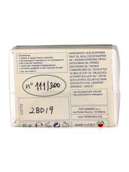 Sapone Naturale Oliva, Crusca di Riso e Tea Tree - Purificante - 2