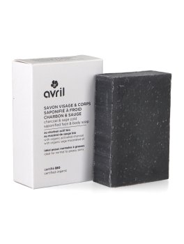 Sapone per Viso e Corpo al Carbone e Salvia - 1