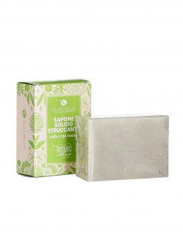 Sapone Solido Struccante Mela e Rosa Canina - 1