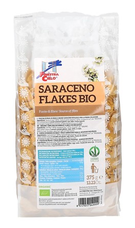 Saraceno Flakes Bio - Fiocchi Estrusi di Mais e Grano Saraceno - 1