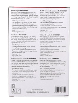 Sbattitore Manuale a Manovella "Ruhrprofi" - 6