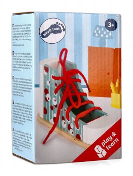 Scarpa da Allacciare in Legno 3D - 4