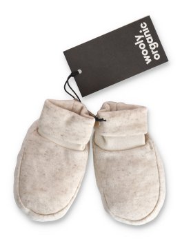 Scarpine per Neonati in Tencel - Melange Ecru - 2