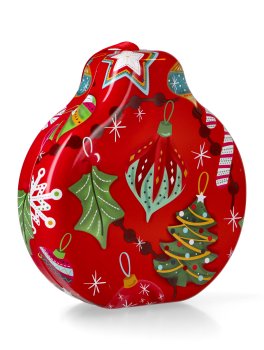 Scatola di Latta Natazilia - Decorazione per l'Albero - 3