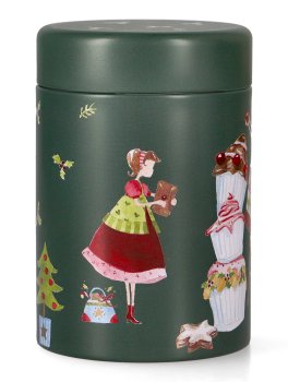 Scatola di Metallo Natalizia per Tè e Tisane - 2