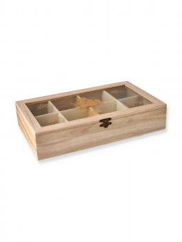 Scatola Legno 8 Scomparti - Tesori di Toscana