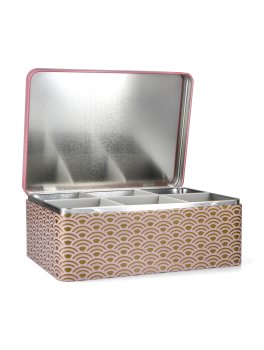 Scatola Metallo Geisha Rose - 3