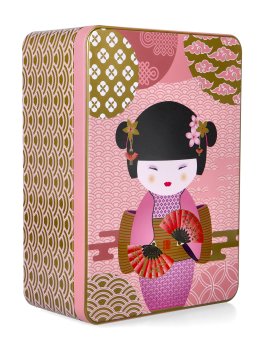 Scatola Metallo Geisha Rose - 1