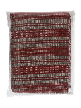 Sciarpa in Cotone - Jacquard a Righe - 3