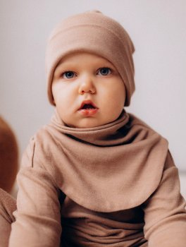 Sciarpa Tubolare in Lana Merino e Seta - Taglia Unica - 2