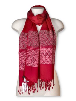 Sciarpa in Viscosa - Jacquard Hmong - 1