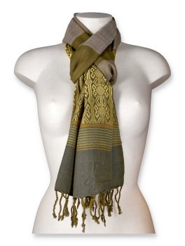 Sciarpa Viscosa Jacquard Hmong - 1
