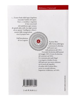 Scienza della Logica — Libro - 3