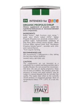 Sciroppo Bio di Propoli Italiana - Ideale per i Bambini - 6