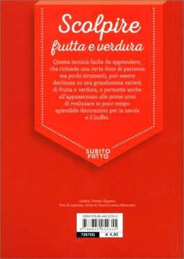 Scolpire Frutta e Verdura - Subito Fatto — Libro - 2