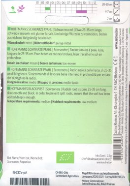 Semi di Scorzanera Hoffmanns Schwarze Pfahl - 2