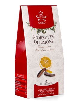 Scorzette di Limone Ricoperte di Cioccolato Fondente - 1