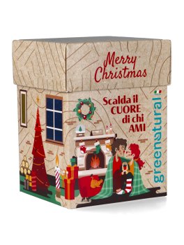 Scrigno Dolce Abbraccio - Saponi Artigianali Lavanda e Fico  + Guanto in Cotone - 2