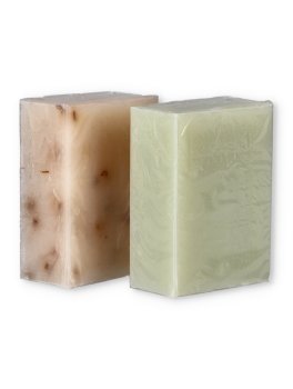 Scrigno Dolce Abbraccio - Saponi Artigianali Lavanda e Fico  + Guanto in Cotone - 5