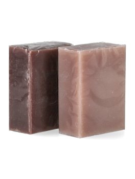 Scrigno "Snowball" con Saponi Artigianali Cioccolato e Fiordilatte + Guanto in Cotone - 5