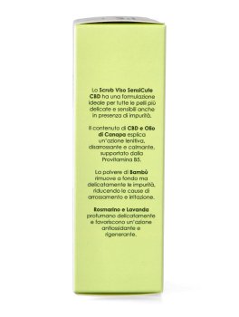 Scrub Viso - Sensi Cute CBD - 5