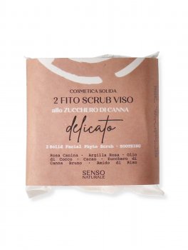 Scrub Viso Solido Delicato allo Zucchero di Canna - 1