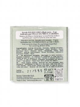 Scrub Viso Solido Purificante al Sale di Rocca - 2