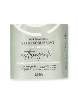 Scrub Viso Solido Purificante al Sale di Rocca - 1