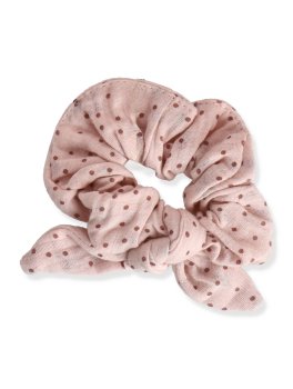 Scrunchy Bimba in Mussola di Cotone Organico - 1