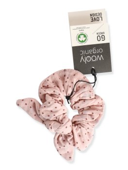 Scrunchy Bimba in Mussola di Cotone Organico - 2