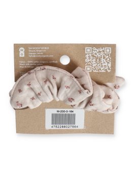 Scrunchy Bimba in Mussola di Cotone Organico - 2