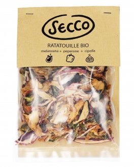 Secco - Ratatouille bio di Melanzana, Peperone e Cipolla